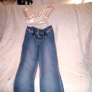 jeans and top